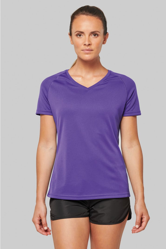 PA477 - Dames sport-t-shirt V-hals